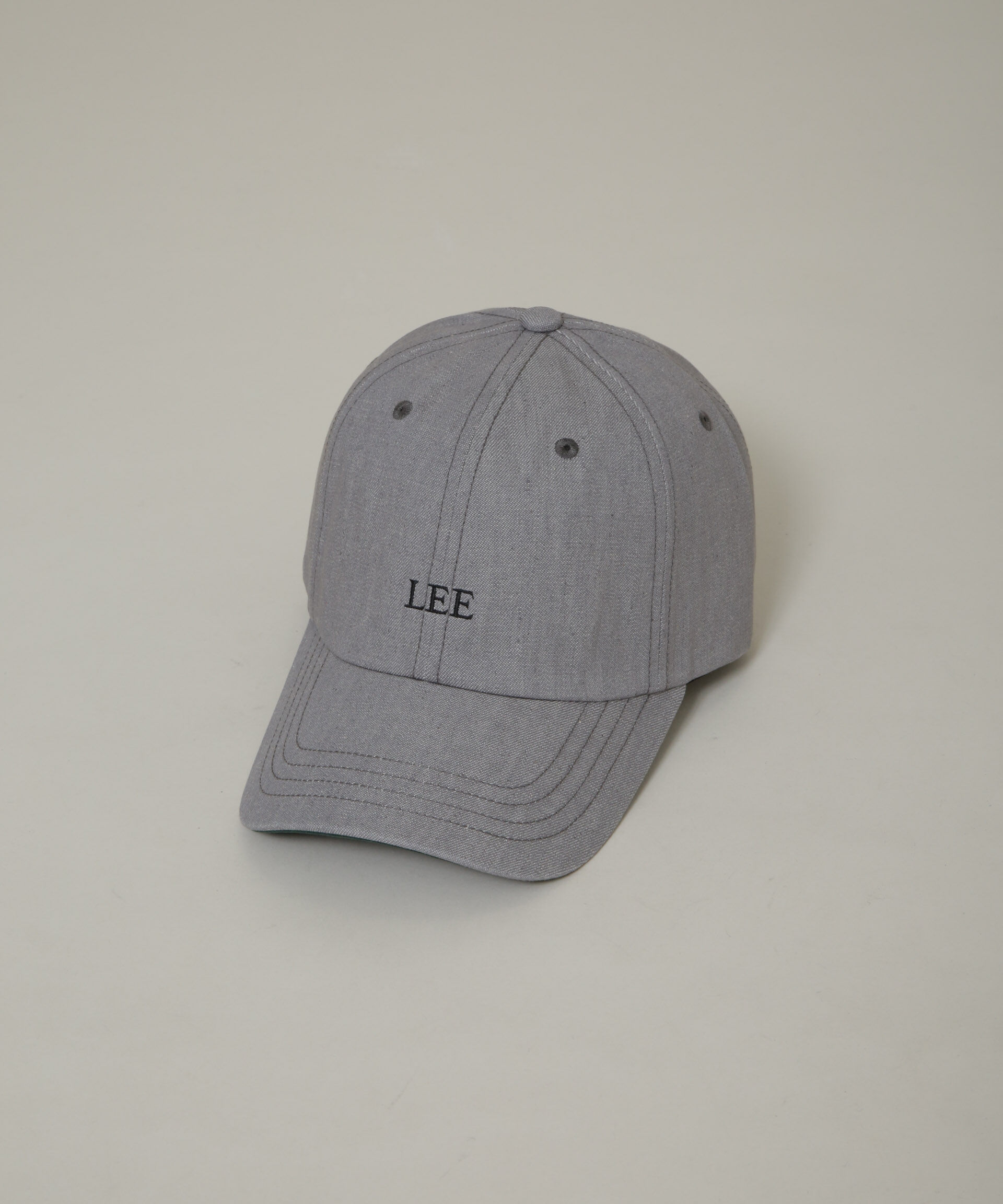 nano･universe「Lee/LEE RIGID DENIM 6P CAP」|キャップ・キャスケット|グレー