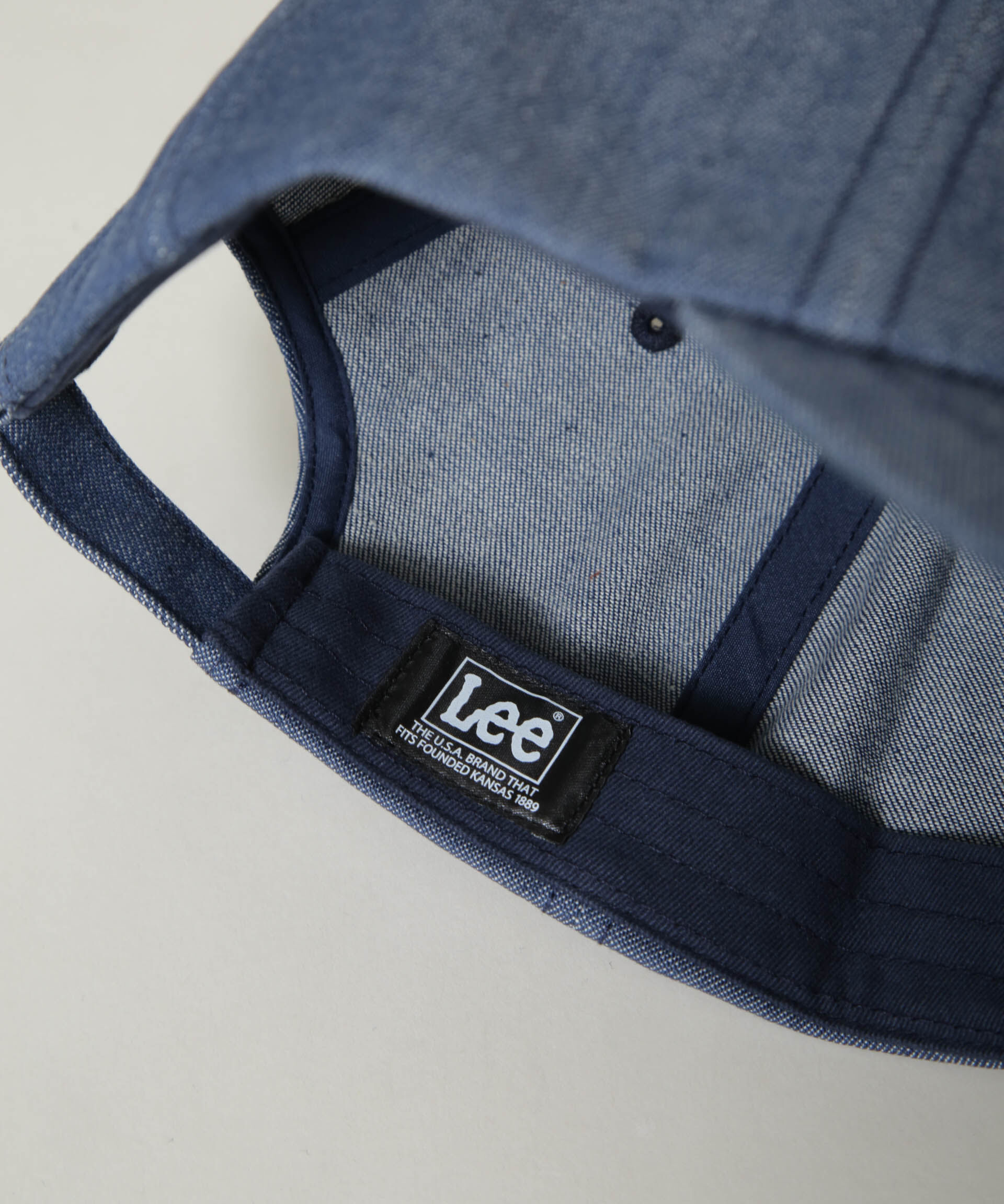 nano･universe「Lee/LEE RIGID DENIM 6P CAP」|キャップ・キャスケット|