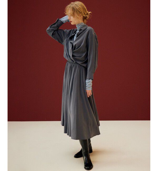 組曲「バウンディングシャーティングカシュクール ブラウス」|シャツ・ブラウス|