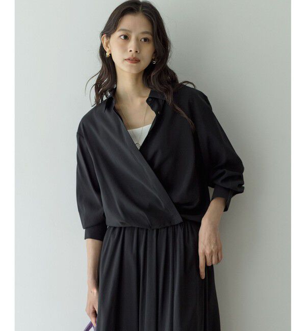 組曲「バウンディングシャーティングカシュクール ブラウス」|シャツ・ブラウス|