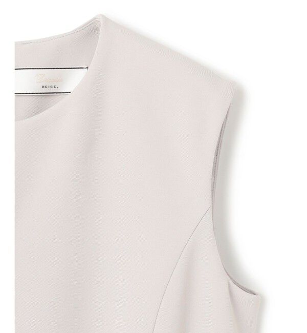 BEIGE,「【セットアップ対応】LUIZA / Iラインワンピース」|ワンピース|