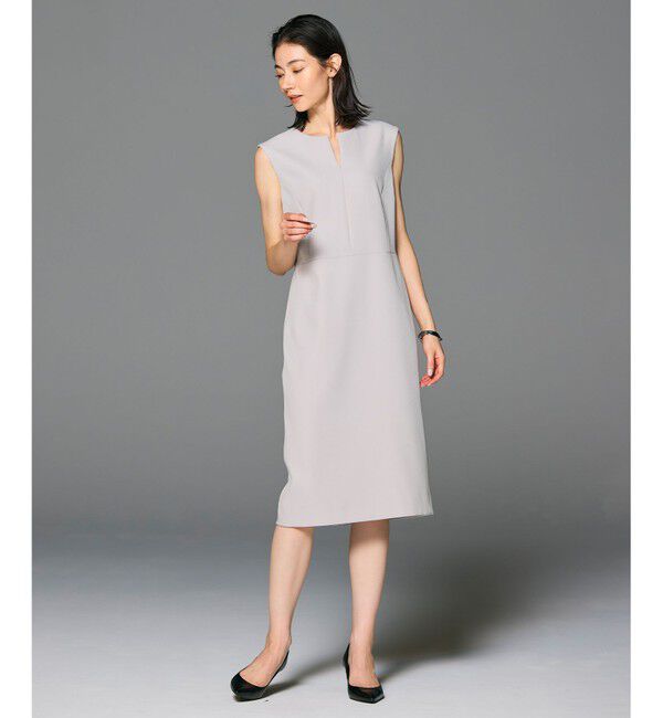 BEIGE,「【セットアップ対応】LUIZA / Iラインワンピース」|ワンピース|