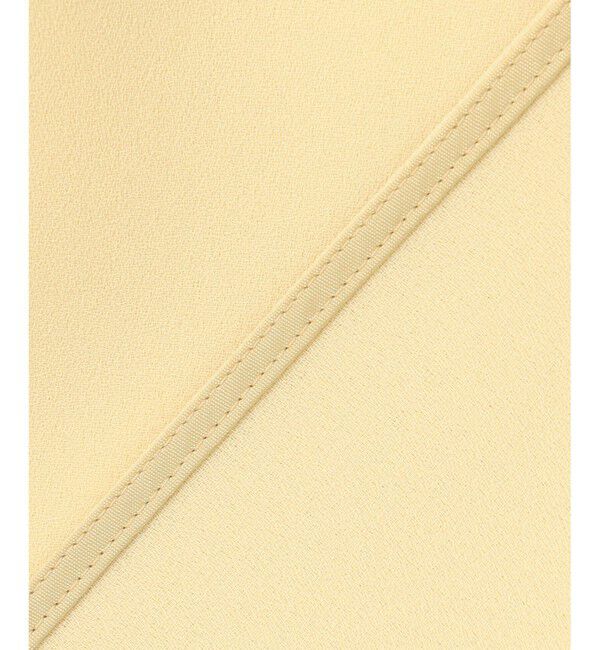 BEIGE,「【洗える】STOW / フリルタイブラウス」|シャツ・ブラウス|