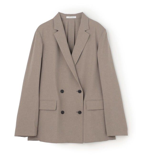 BEIGE,「【マルチファンクション素材・セットアップ対応】BATEAU / メランジ ダブルジャケット」|テーラードジャケット|