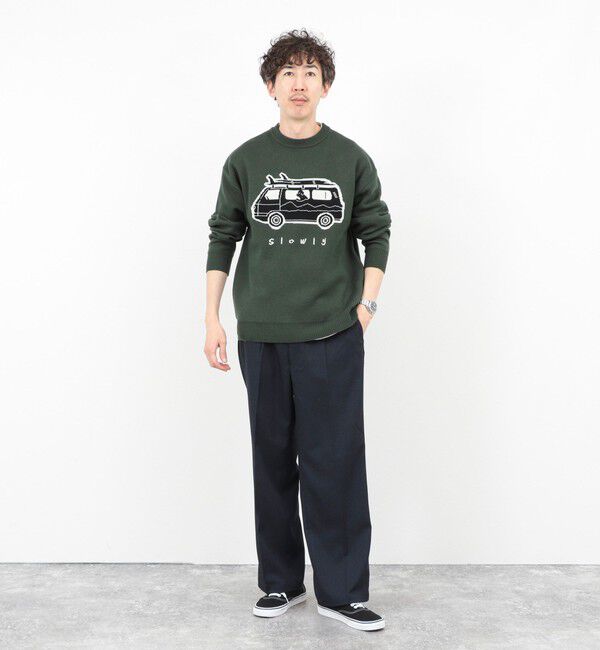 NOLLEY'S goodman「【STONEWOLD】WAGON ウォッシャブル CN 25AW」|ニット・セーター|
