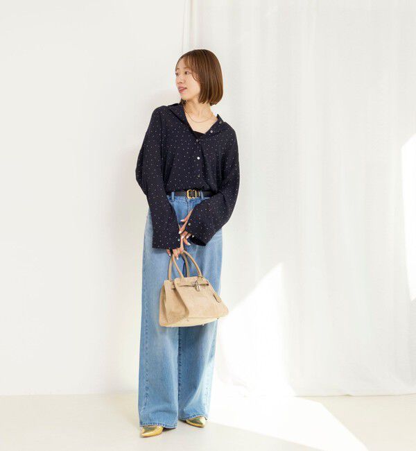 NOLLEY'S「45th limited edition MY STANDARD【WEB＆一部店舗限定】グリッターシャツ」|シャツ・ブラウス|
