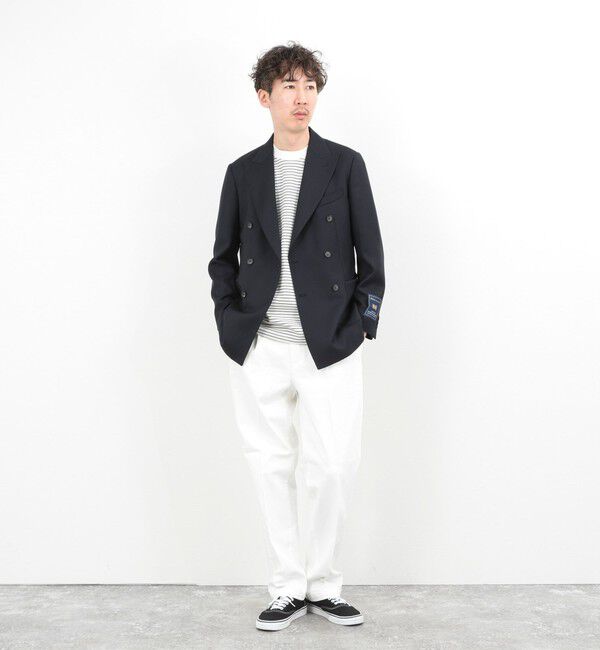NOLLEY'S goodman「シルケットボーダーTシャツ / クルーネック / 26SS」|Tシャツ・カットソー|