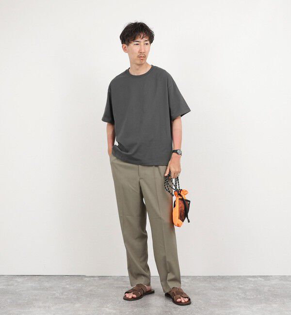 NOLLEY'S goodman「【BECシリーズ】コンパクトコーマ ワイドシルエットＴシャツ 26SS」|Tシャツ・カットソー|
