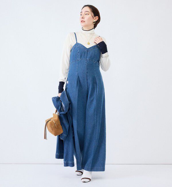 Rie Miller「【RM denim】デニムオールインワン」|オールインワン|