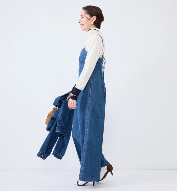 Rie Miller「【RM denim】デニムオールインワン」|オールインワン|