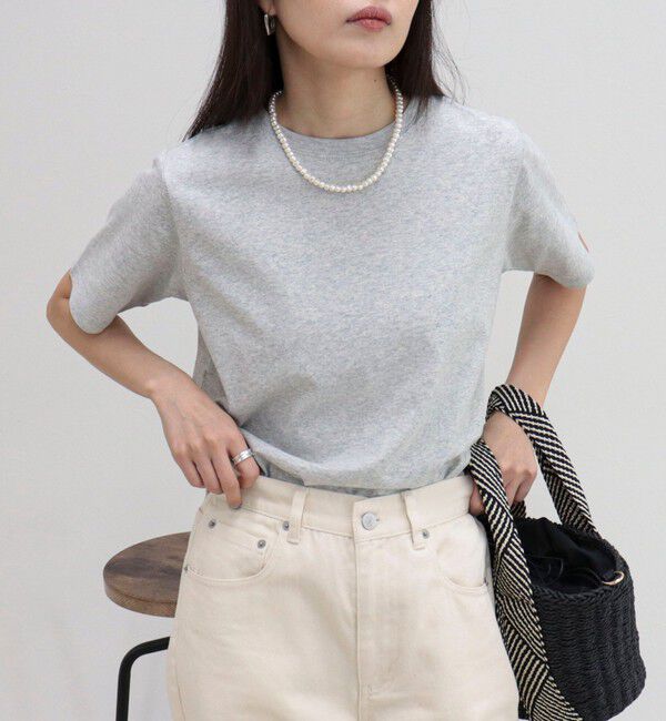 fredy emue「汗ジミ軽減天竺BasicTシャツ」|Tシャツ・カットソー|