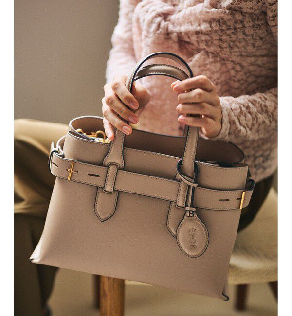 ROPE「【E'POR】A BAG Medium/通勤・26SS新型」|ハンドバッグ|
