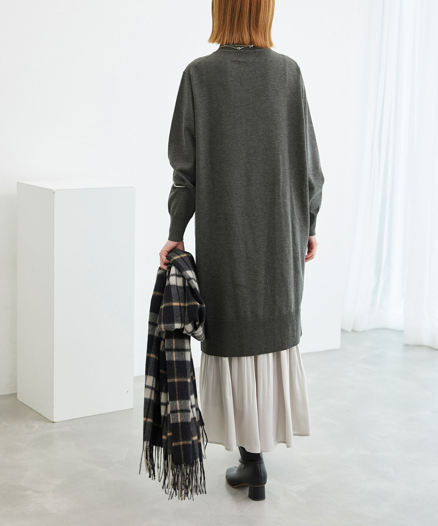 Rope&rsquo;Picnic「ミニ丈ニットワンピース」|ワンピース|