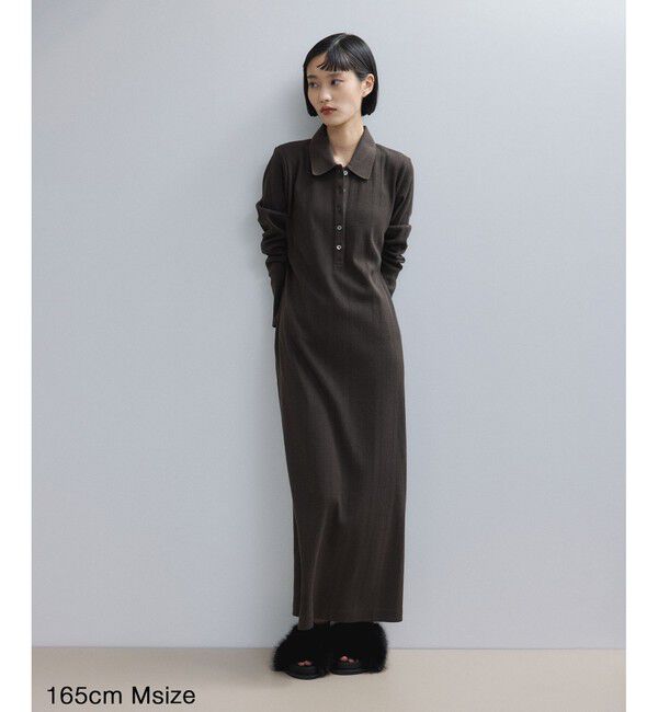 ADAM ET ROPE'「【WEB限定】・【定番人気】ポロシャツワンピース」|ワンピース|