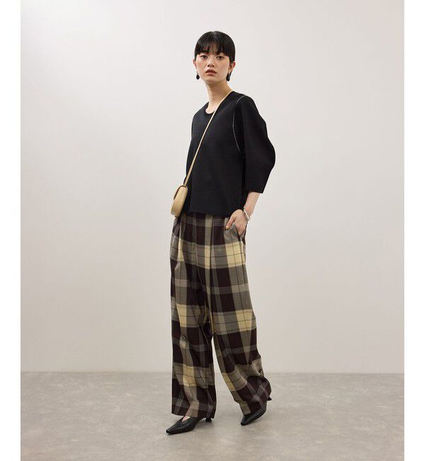 ADAM ET ROPE'「ナロースクエアパンプス」|パンプス|
