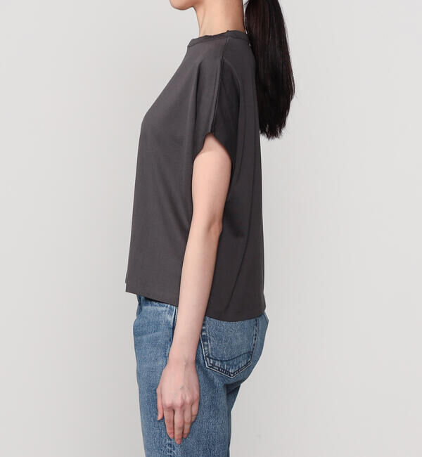 handvaerk「handvaerk | 60/2 キャップスリーブTシャツ SOLID WOMEN」|Tシャツ・カットソー|