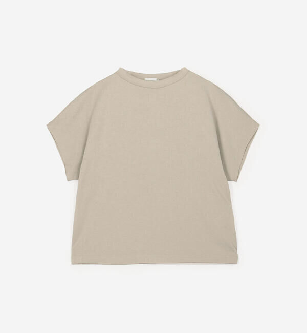 handvaerk「handvaerk | 60/2 キャップスリーブTシャツ SOLID WOMEN」|Tシャツ・カットソー|WHITE系1