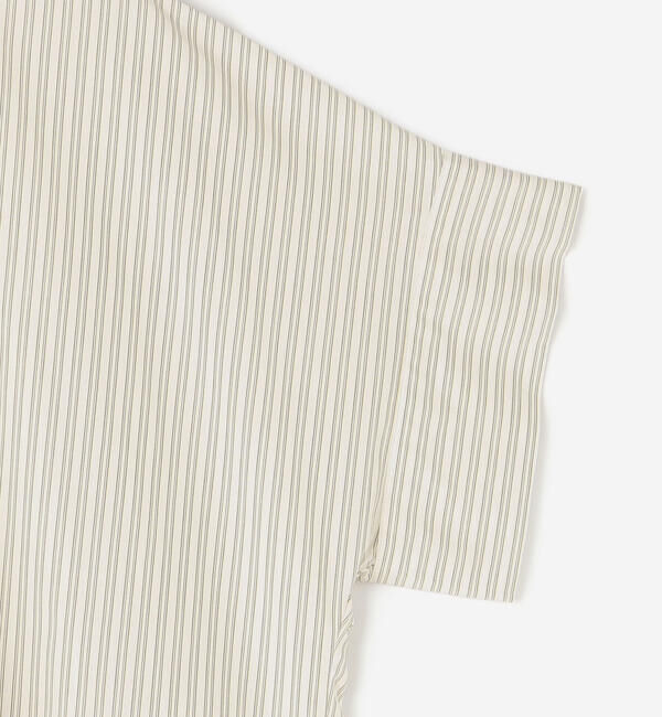  「nicholson & nicholson |〈別注〉ドローストリング半袖シャツ WOMEN」|シャツ・ブラウス|