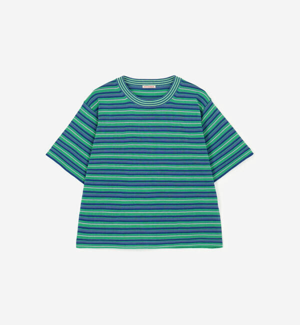  「RYE TENDER | 〈別注〉半袖クルーネックニット WOMEN」|ニット・セーター|