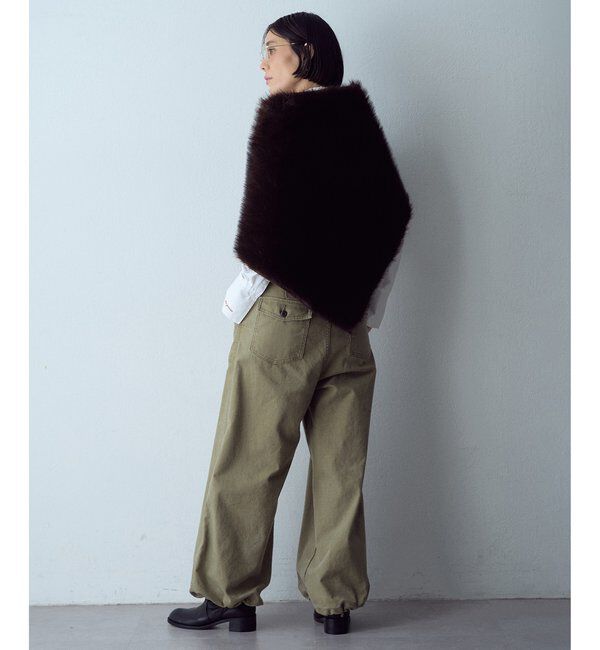  「【urbancord】別注フェイクファーストール」|マフラー|