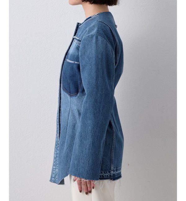  「【LITKOVSKA】別注FITTED DENIM JACKET」|デニムジャケット|