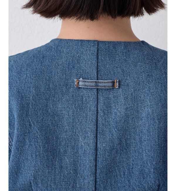 「【LITKOVSKA】別注FITTED DENIM JACKET」|デニムジャケット|