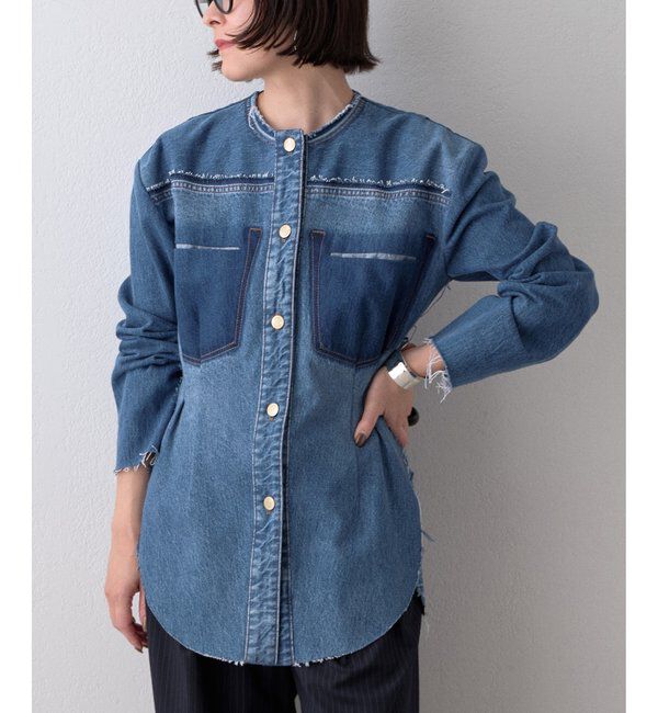  「【LITKOVSKA】別注FITTED DENIM JACKET」|デニムジャケット|