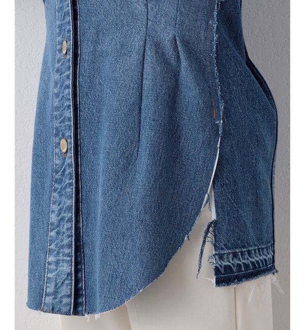  「【LITKOVSKA】別注FITTED DENIM JACKET」|デニムジャケット|