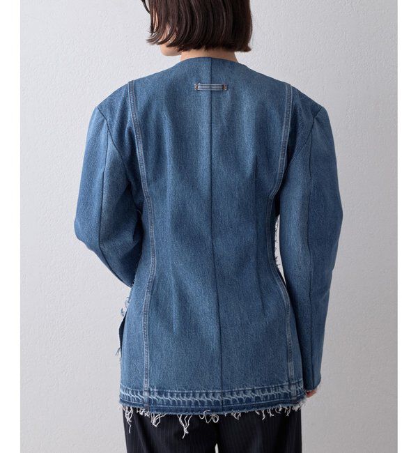  「【LITKOVSKA】別注FITTED DENIM JACKET」|デニムジャケット|
