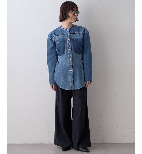  「【LITKOVSKA】別注FITTED DENIM JACKET」|デニムジャケット|