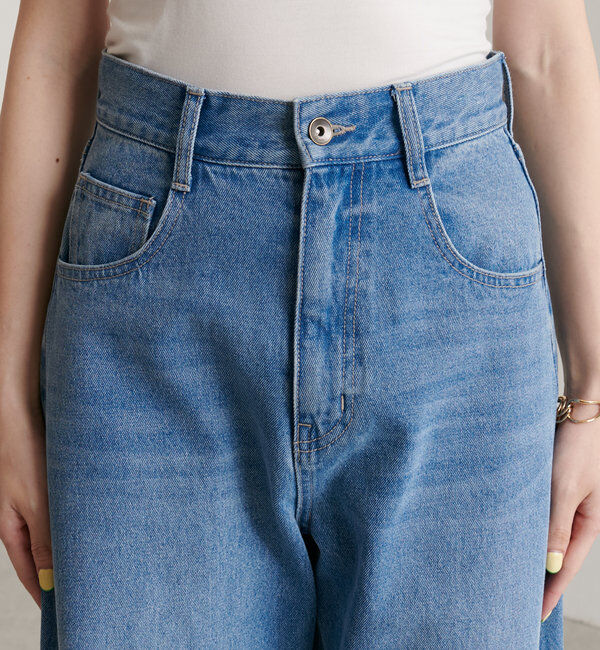  「【ロングセラーアイテム/6サイズ展開/おしゃれ見え】ブルージュデニム」|デニム|