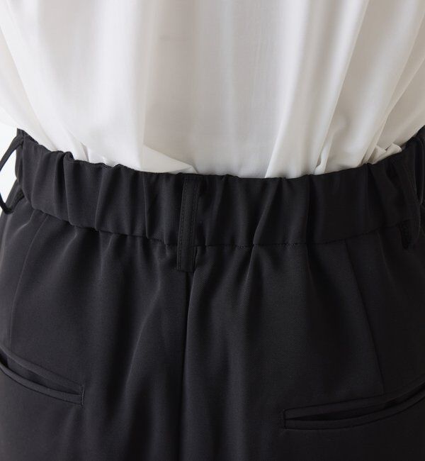  「【２サイズ展開】ツイルフレアパンツ/セットアップ/セレモニー」|スラックス|