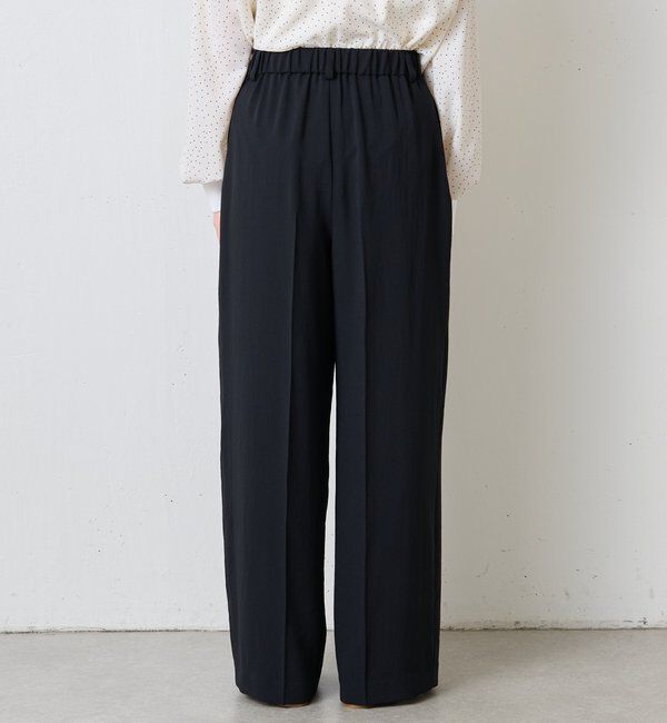  「《接触冷感/-3kg見え/5サイズ展開》ジャージワイドパンツ」|スラックス|