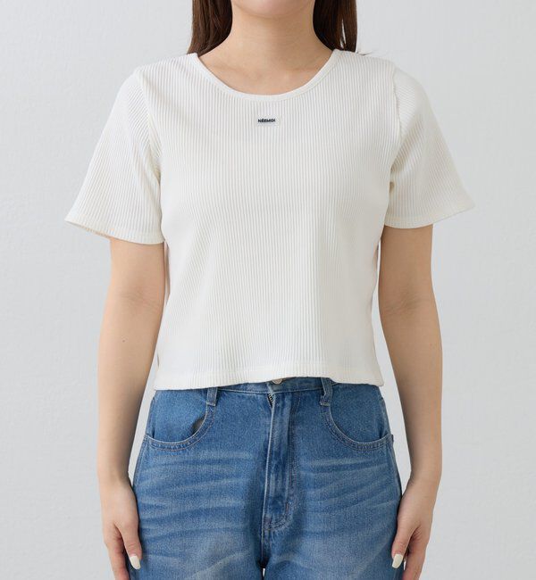  「【新色追加/6色展開】ラバータグTEE」|Tシャツ・カットソー|