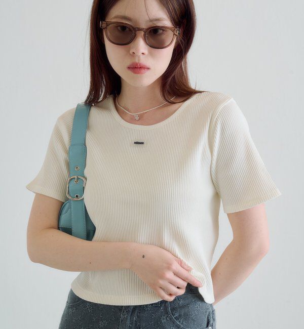  「【新色追加/6色展開】ラバータグTEE」|Tシャツ・カットソー|