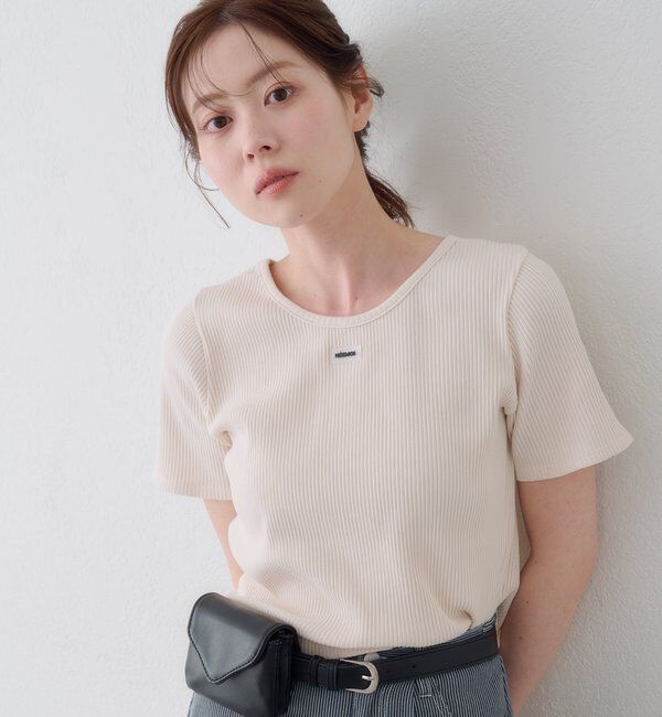  「【新色追加/6色展開】ラバータグTEE」|Tシャツ・カットソー|