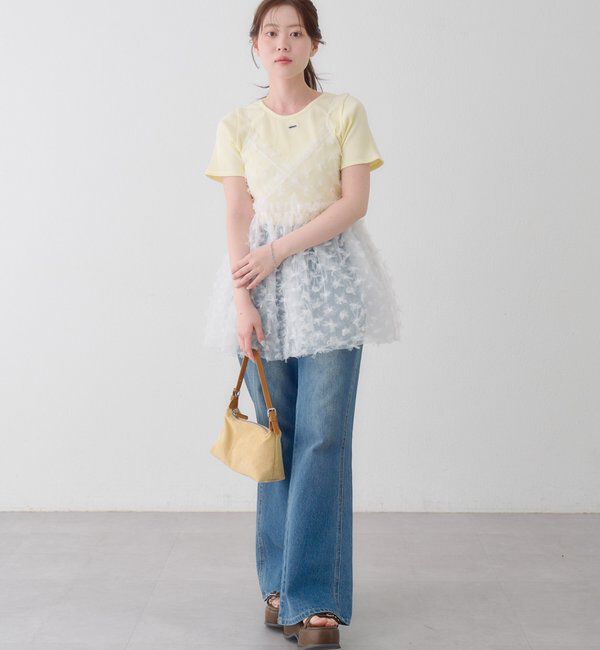  「【新色追加/6色展開】ラバータグTEE」|Tシャツ・カットソー|