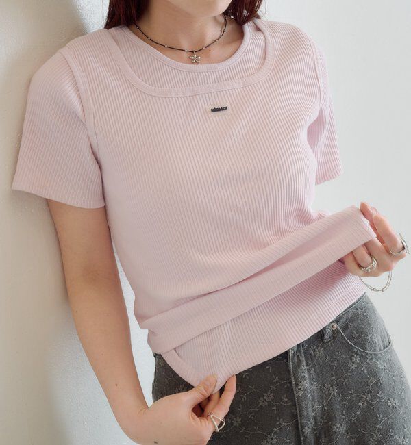  「【新色追加/6色展開】ラバータグTEE」|Tシャツ・カットソー|