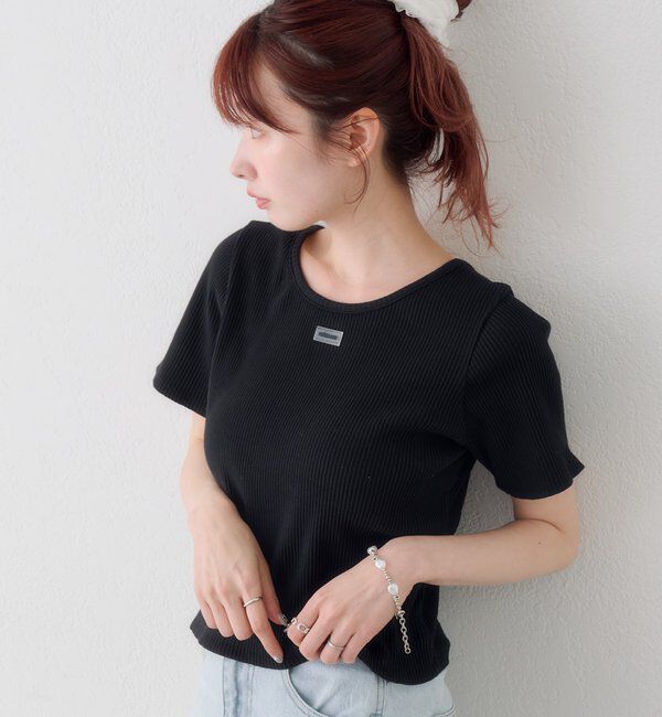  「【新色追加/6色展開】ラバータグTEE」|Tシャツ・カットソー|