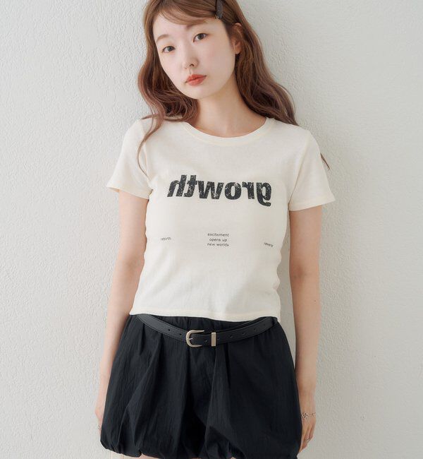  「【S.Mサイズ展開】Newヴィンテージ加工ロゴTEE」|Tシャツ・カットソー|