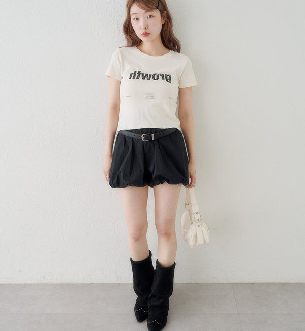  「【S.Mサイズ展開】Newヴィンテージ加工ロゴTEE」|Tシャツ・カットソー|
