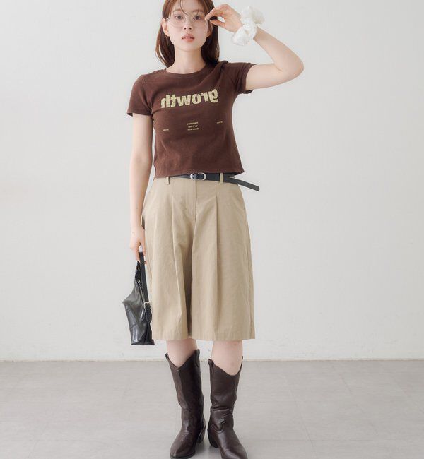  「【S.Mサイズ展開】Newヴィンテージ加工ロゴTEE」|Tシャツ・カットソー|