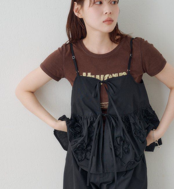  「【S.Mサイズ展開】Newヴィンテージ加工ロゴTEE」|Tシャツ・カットソー|