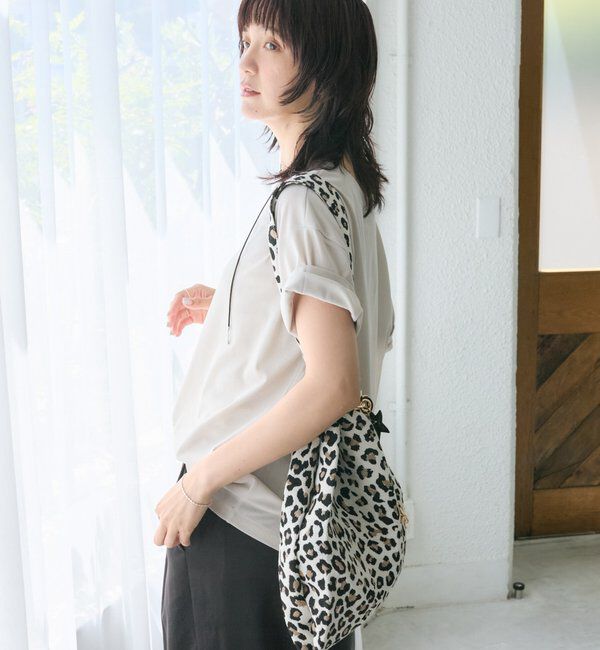  「【A・MONN】【吸水速乾/接触冷感】オープンネックTee」|Tシャツ・カットソー|