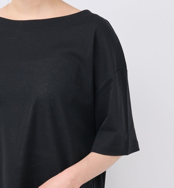  「【A・MONN】【吸水速乾/接触冷感】オープンネックTee」|Tシャツ・カットソー|