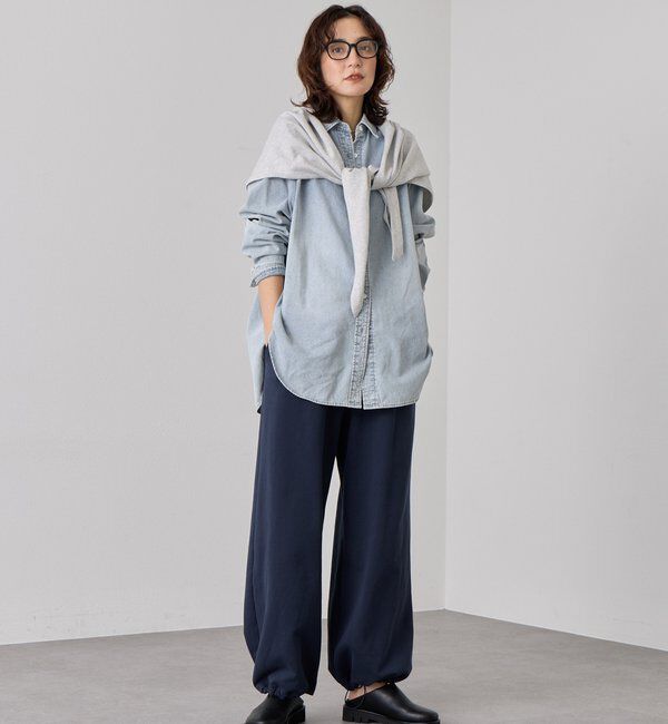  「【A・MONN】【ウエストゴム仕様】WIDE SWEAT PANTS」|その他|