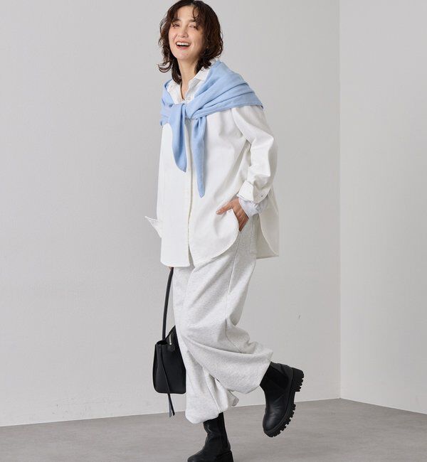  「【A・MONN】【ウエストゴム仕様】WIDE SWEAT PANTS」|その他|