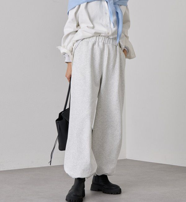  「【A・MONN】【ウエストゴム仕様】WIDE SWEAT PANTS」|その他|