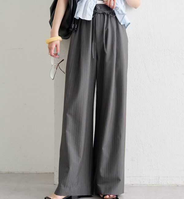  「26SS Wベルトパンツ」|チノ|