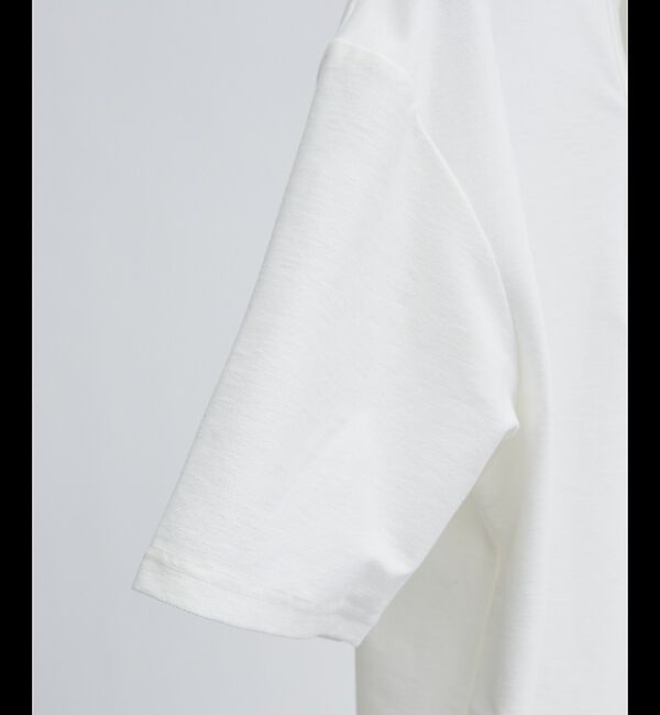 ABAHOUSE「【接触冷感】Vネック スキッパーTシャツ/ヘンリーネック/COVEROSS(R)」|Tシャツ・カットソー|